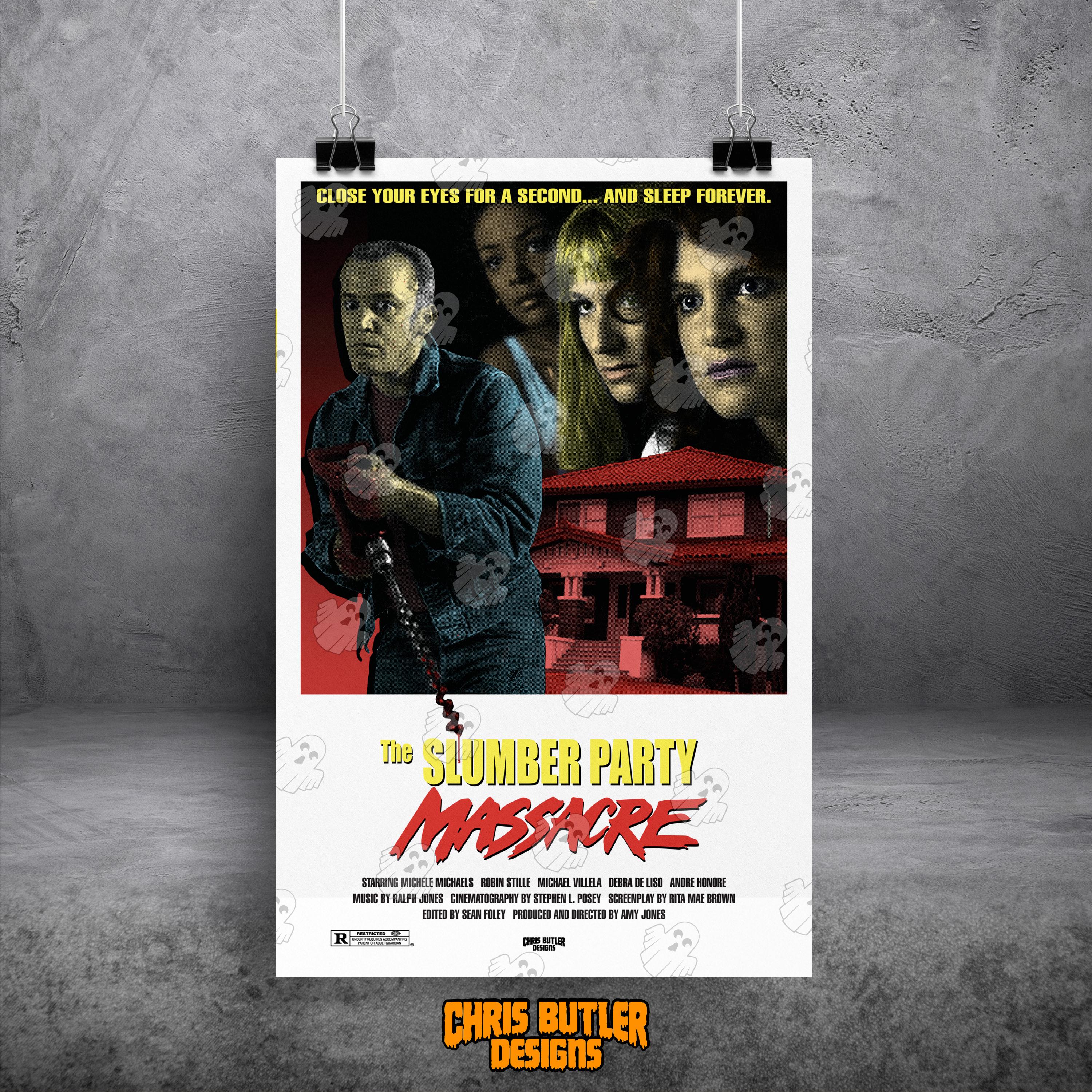 Slumber Party Massacre 11x17 Alternative Movie Print