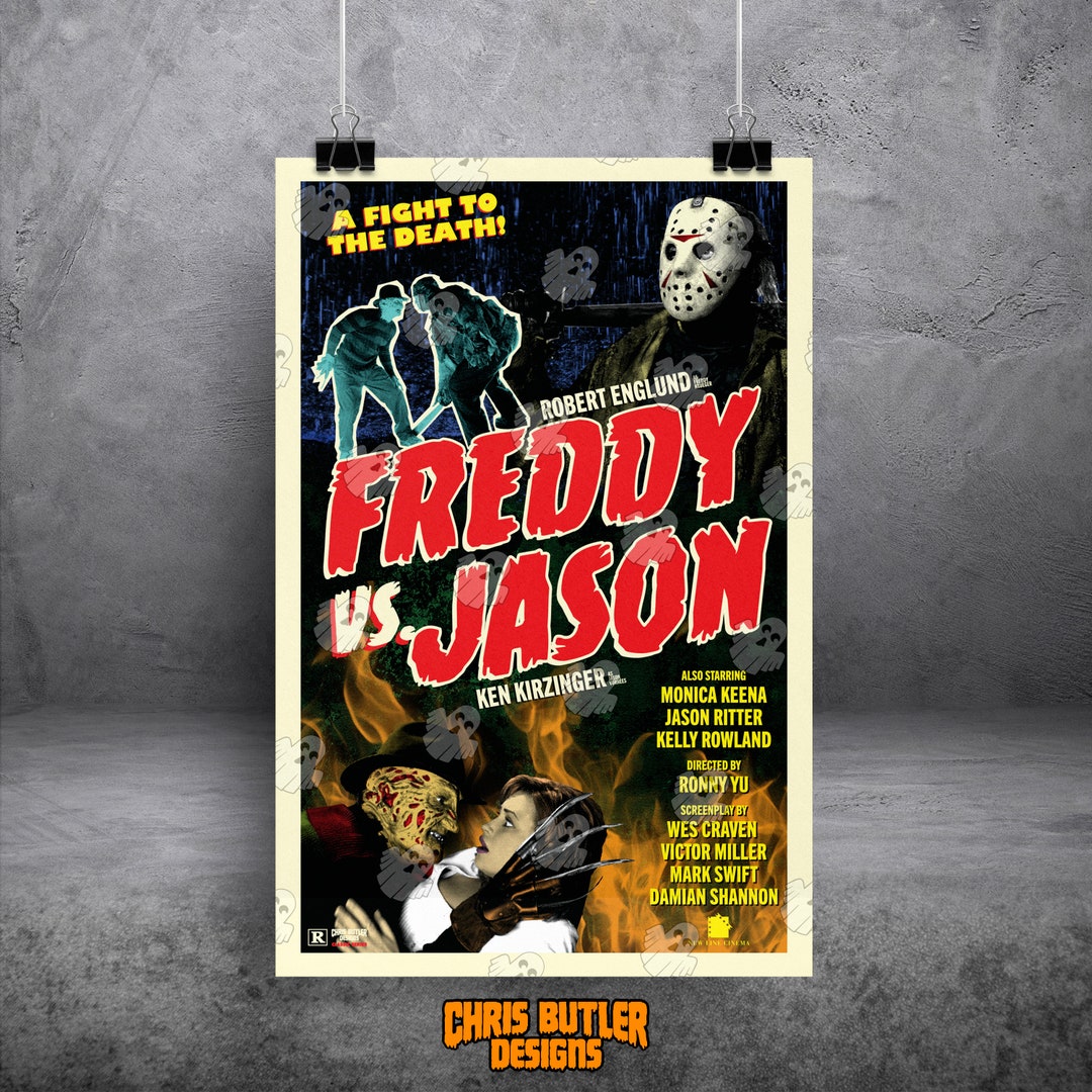 Freddy Vs. Jason (classic Series) 11x17 Movie Poster - Etsy