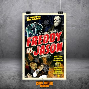 Freddy Vs. Jason (Classic Series) 11x17 Movie Poster