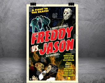 Freddy Vs. Jason (Classic Series) 11x17 Movie Poster