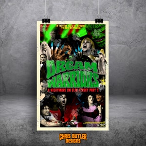 A Nightmare On Elm Street Part 3: Dream Warriors (Classic Series) 11x17 Movie Poster