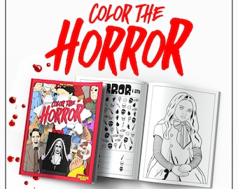 Color The Horror Coloring Book