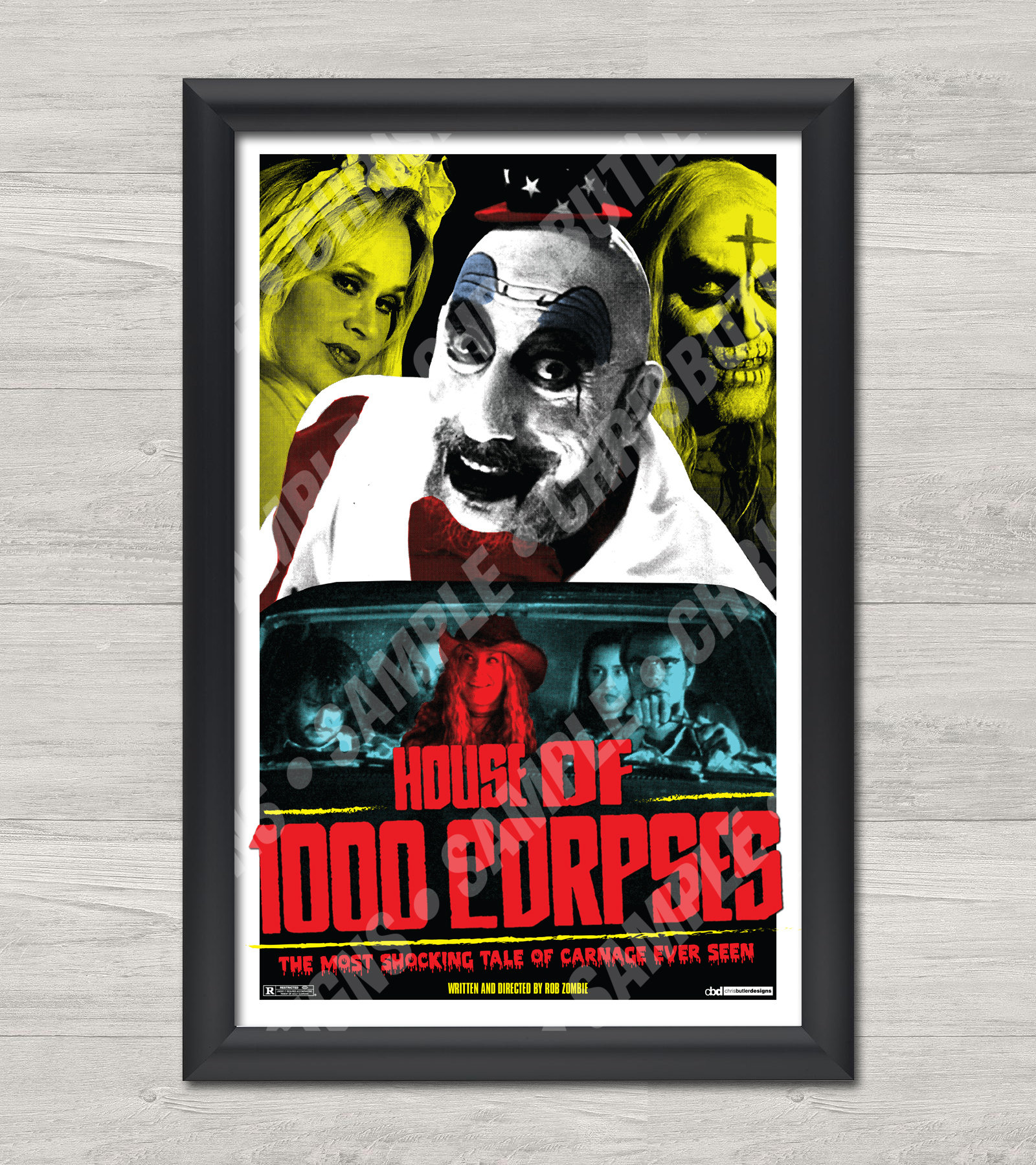 House of 1000 Corpses 11x17 Movie Poster Etsy