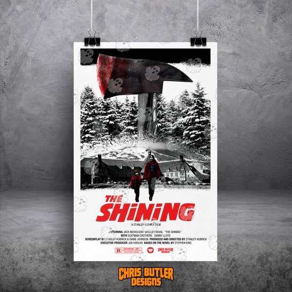 The Shining (Design 1) 11x17 Movie Poster