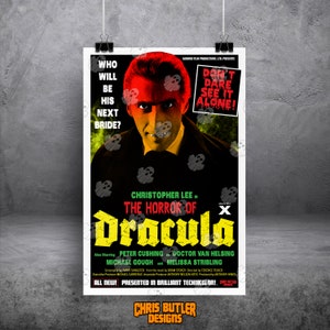 Horror Of Dracula 11x17 Alternative Movie Print