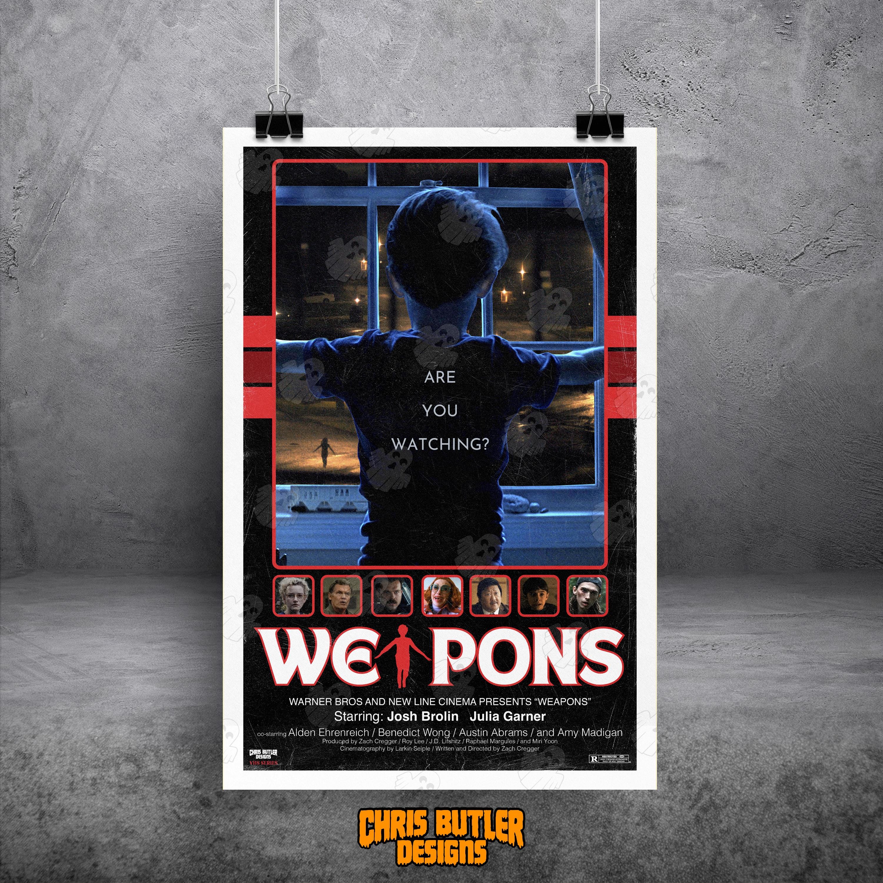 Weapons (VHS Series) 11x17 Movie Poster - Etsy