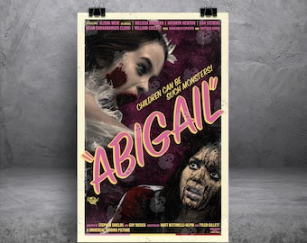 Abigail (Serie Clásica) Impresión de película alternativa de 11x17