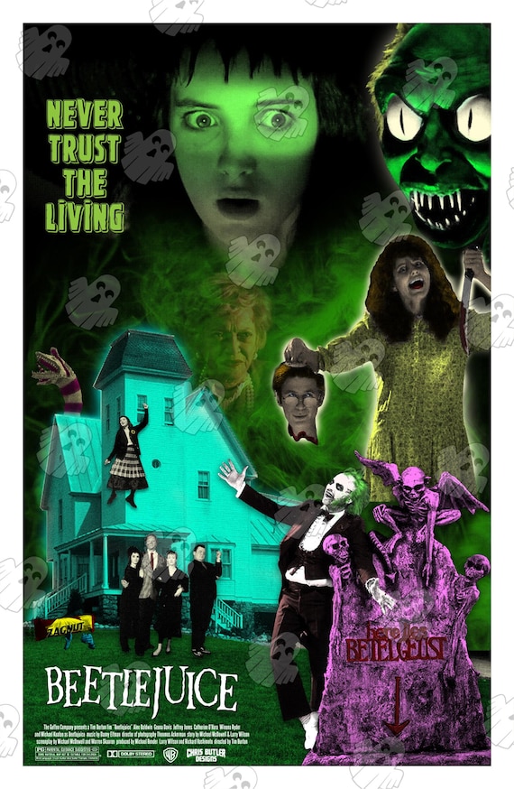 Beetlejuice 11x17 Movie Poster - Etsy