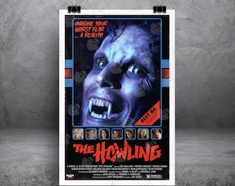 The Howling (VHS Series) 11x17 Alternative Movie Print