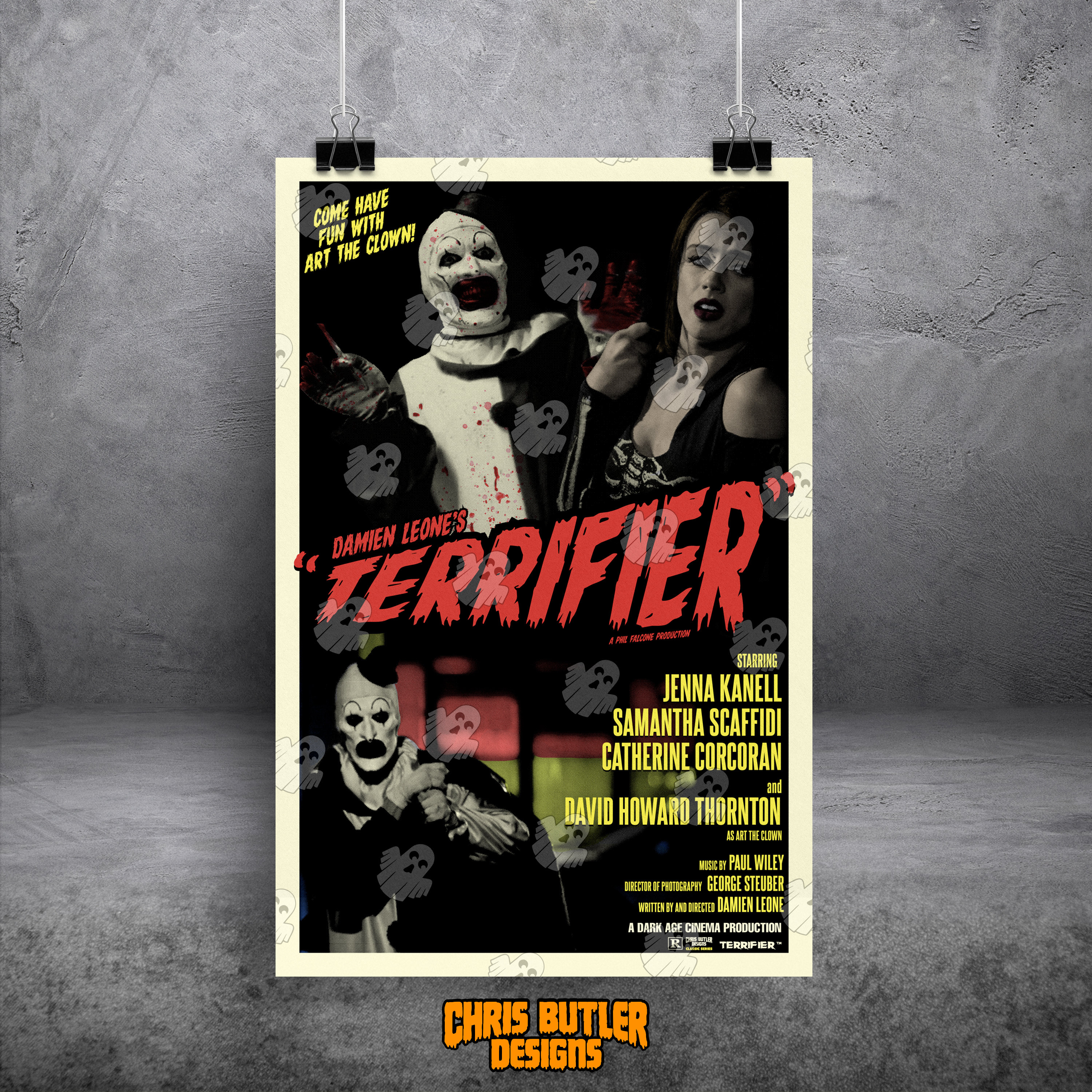 Terrifier (classic Series) Officially Licensed 11x17 Movie Poster