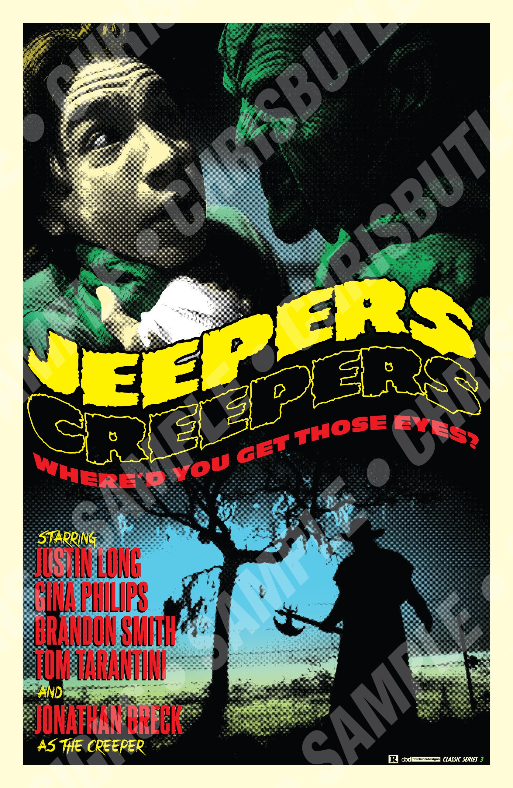 Jeepers Creepers Classic Series 11x17 Movie Poster Etsy