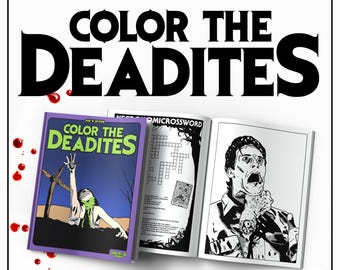 Color The Deadites Coloring and Activity Book