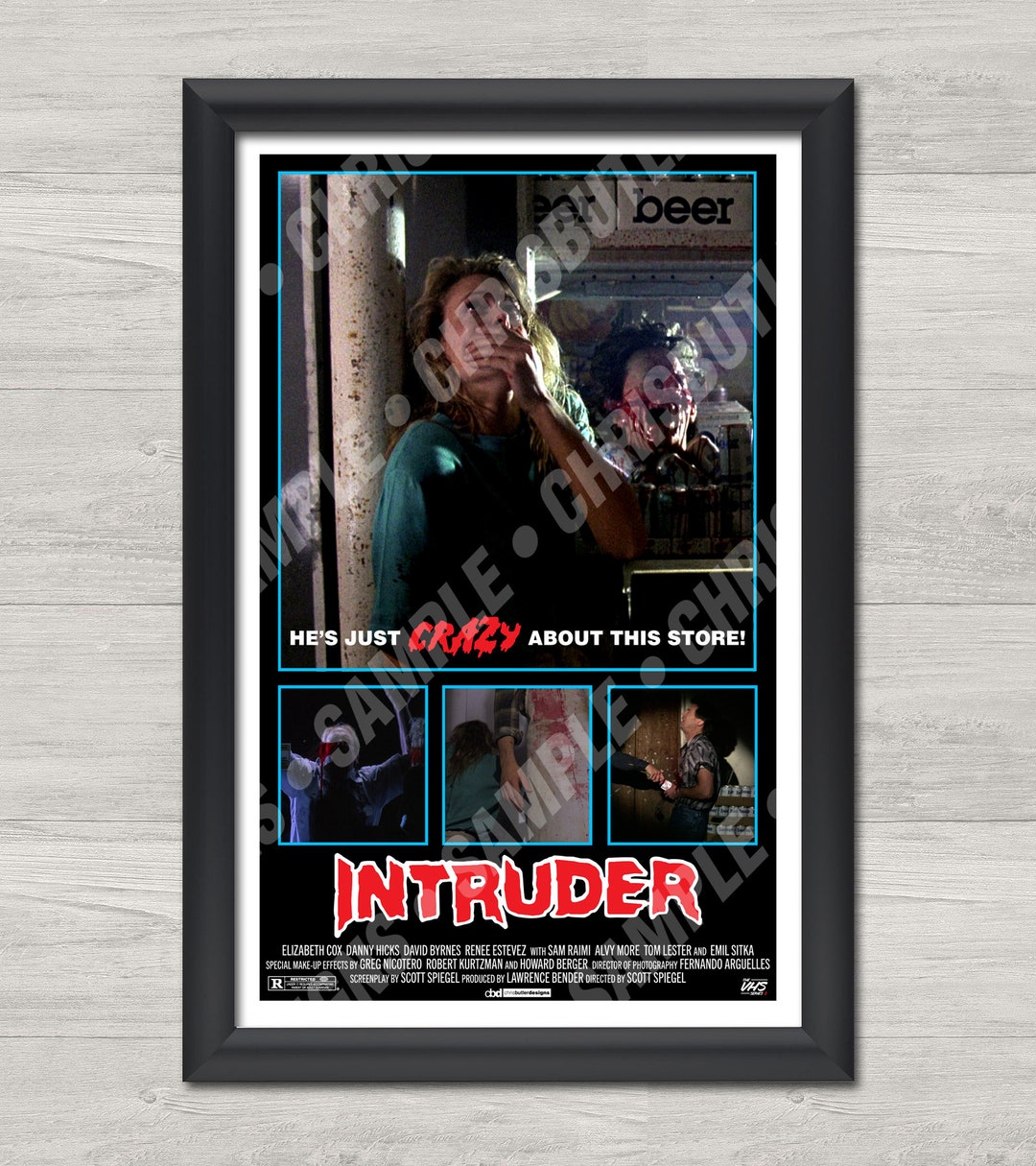 Intruder Vhs Series 11x17 Movie Poster Etsy Intruder Vhs Series 11x17 Movie Poster Etsy