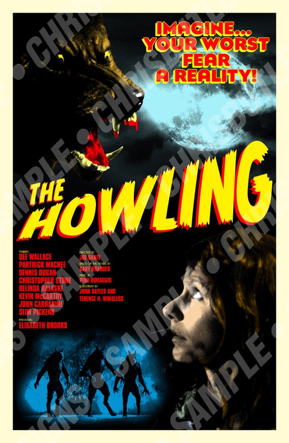 The Howling classic Series 11x17 Movie Poster - Etsy