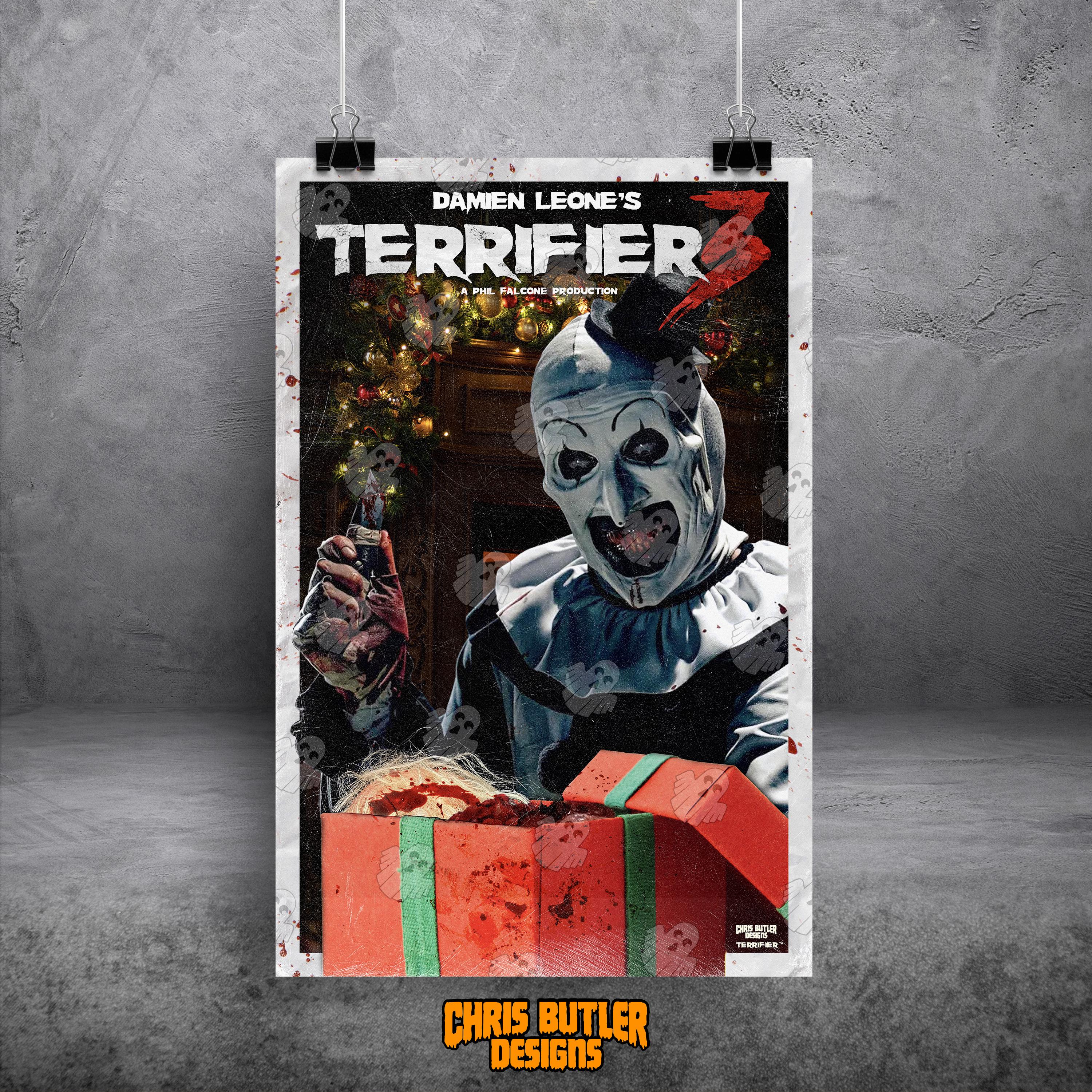 Terrifier 3 **OFFICIALLY LICENSED** 11x17 Alternative Movie Print