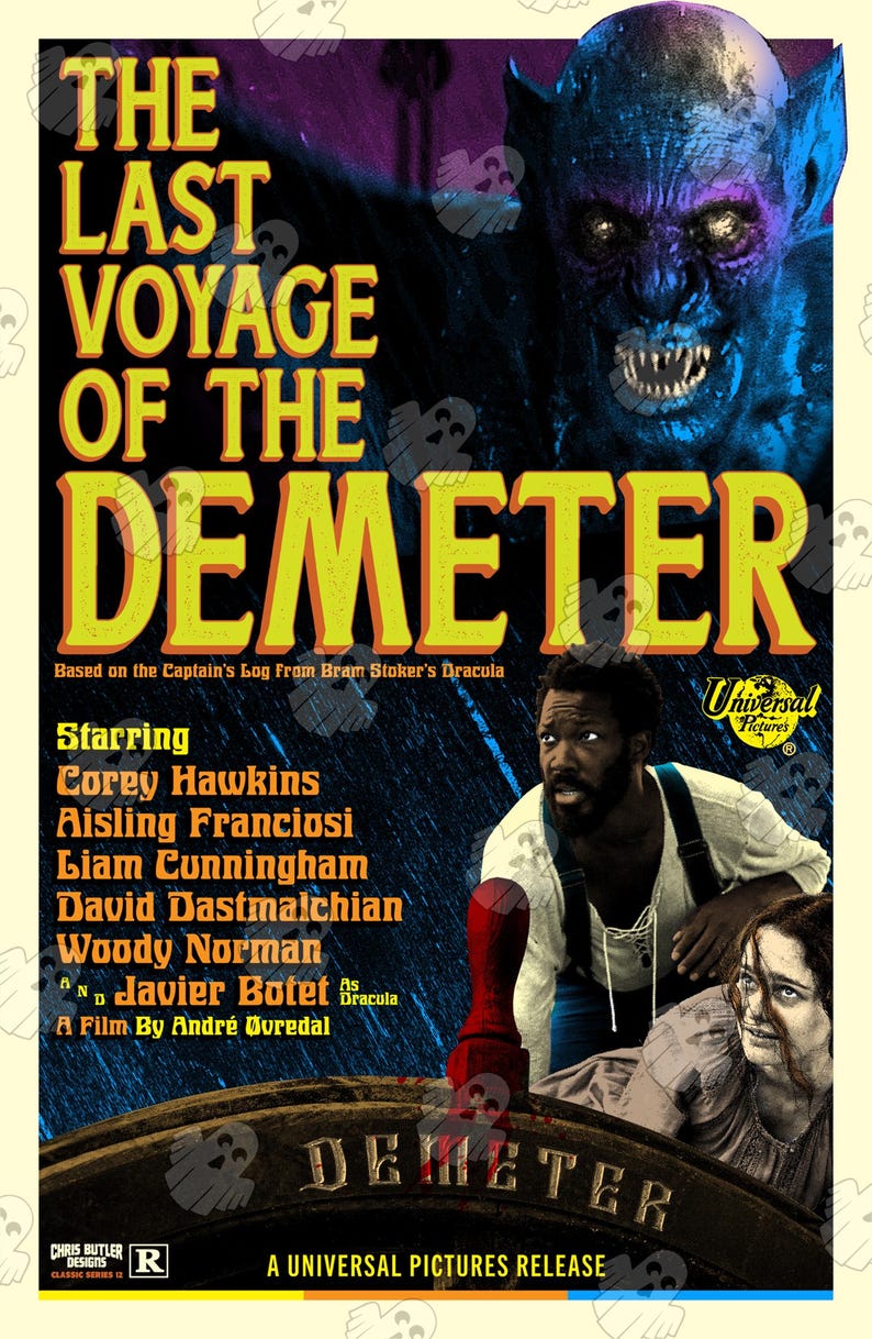 The Last Voyage of the Demeter (classic Series) 11x17 Alternative Movie ...