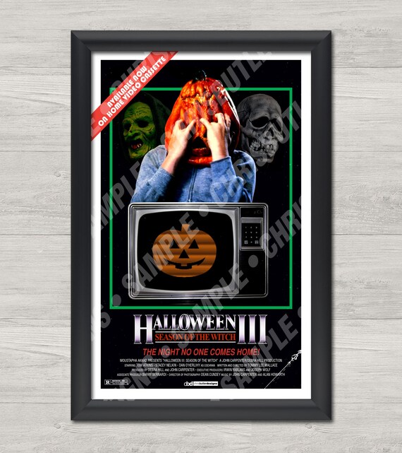 Póster de la película Halloween III: Season Of The Witch 11x17 - Etsy España Póster de la película Halloween III: Season Of The Witch 11x17 - Etsy España