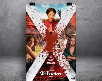 The X-Factor Trilogy 11x17 Alternative Movie Print
