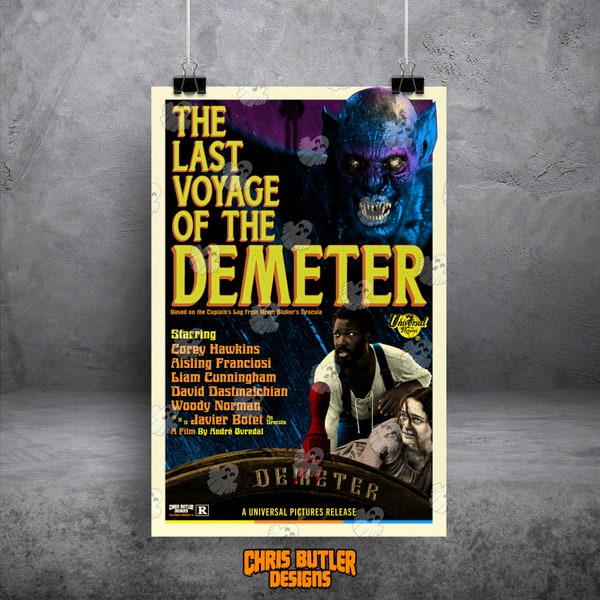 The Last Voyage of The Demeter (Classic Series 12) 11x17 Movie Poster