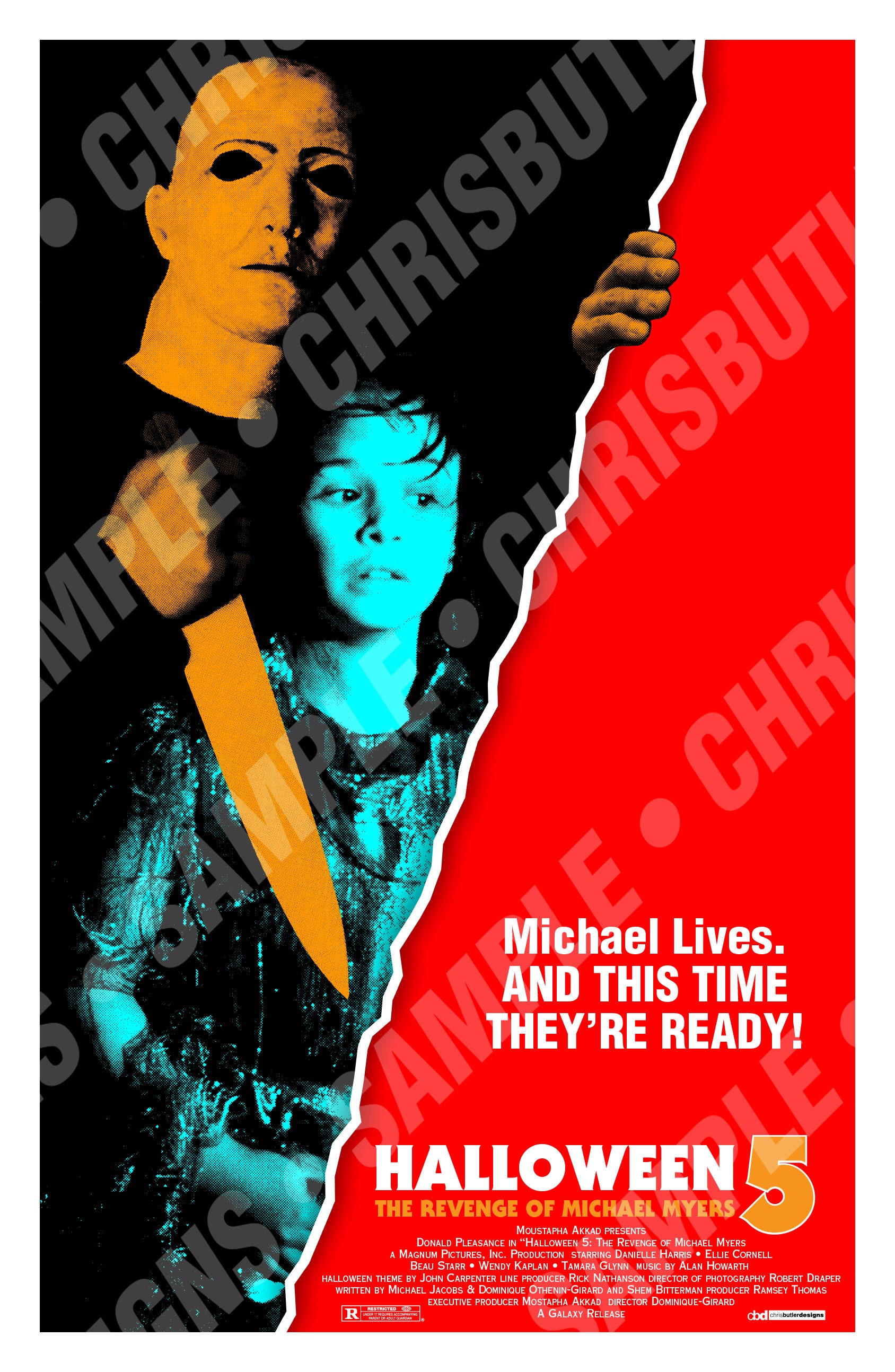 Halloween 6 Movie Poster