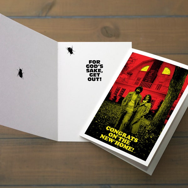 New Home (Amityville Horror Theme) - Greeting Card