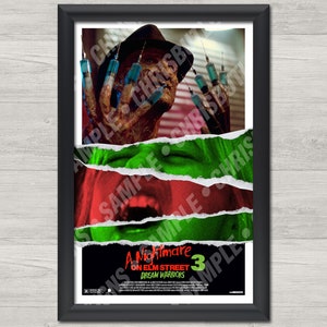 A Nightmare On Elm Street Part 3: Dream Warriors 11x17 Movie Poster