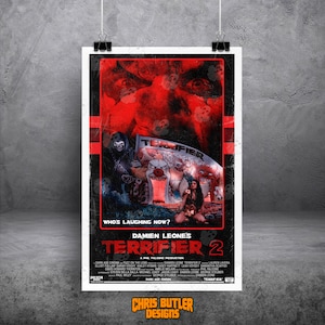 Terrifier 2 (VHS Series) **OFFICIALLY LICENSED** 11x17 Alternative Movie Print