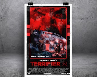 Terrifier 2 (VHS Series) **OFFICIALLY LICENSED** 11x17 Alternative Movie Print