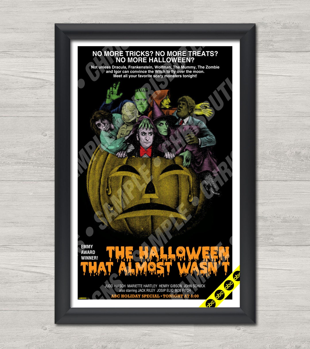 The Halloween That Almost Wasn T
 The Halloween That Almost Wasn t 11x17 Movie Poster Etsy