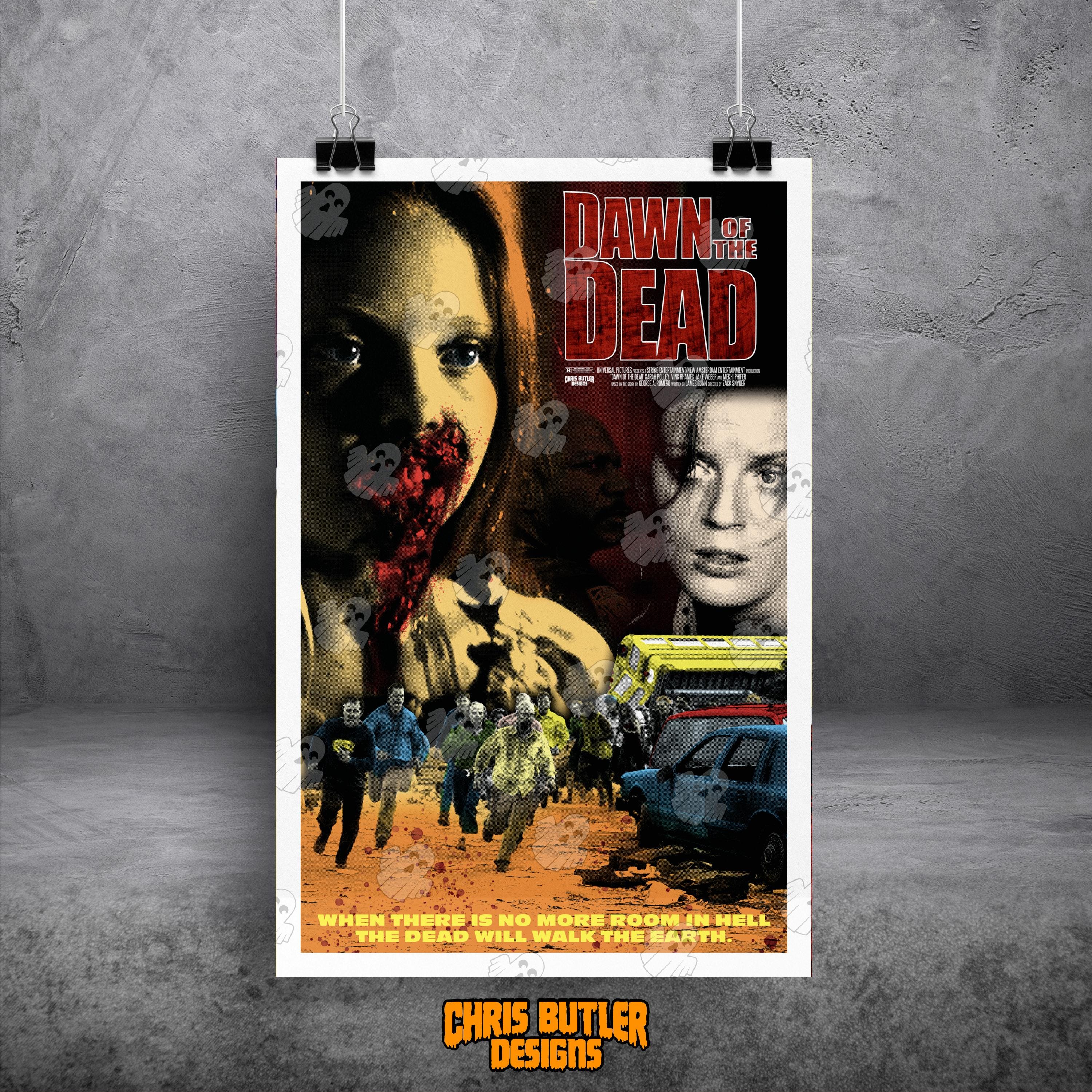 Dawn Of The Dead (2004) 11x17 Alternative Movie Print