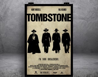 Tombstone 11x17 Movie Poster