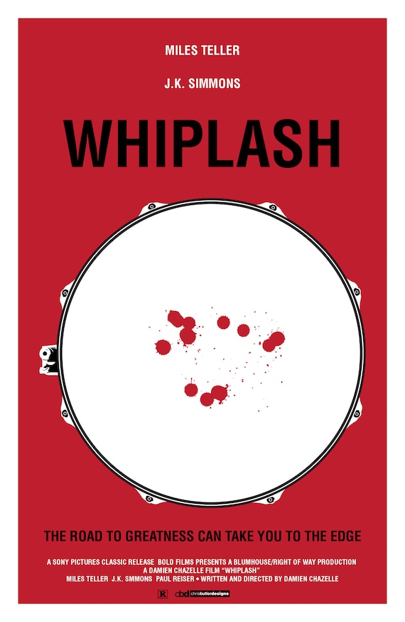 Whiplash 11x17 Movie Poster Etsy