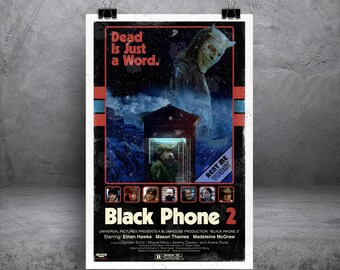 Black Phone Part 2 (VHS Series) 11x17 Alternative Movie Print