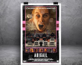 Abigail (VHS Series) 11x17 Alternative Movie Print