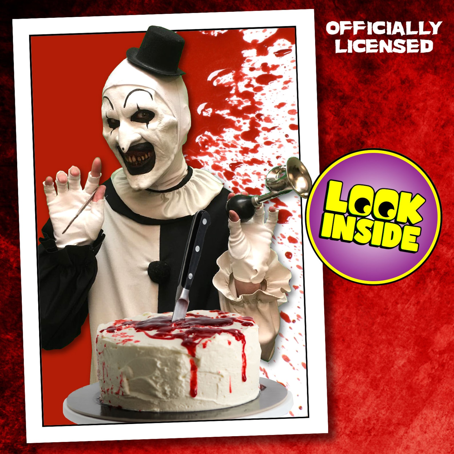 Art the Clown Terrifier Themed Birthday Card (officially Licensed) - Etsy