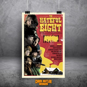 The Hateful Eight (Classic Series) 11x17 Alternative Movie Print