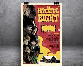 The Hateful Eight (Classic Series) 11x17 Alternative Movie Print