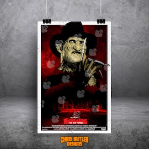 A Nightmare On Elm Street (Design 3) 11x17 Alternative Movie Print