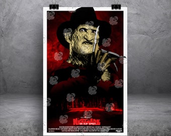 A Nightmare On Elm Street (Design 3) 11x17 Alternative Movie Print