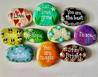 Inspirational Painted Rocks