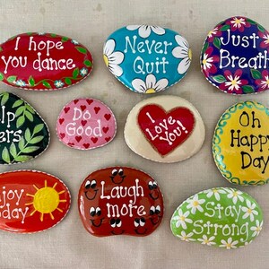 Inspirational Painted Rocks