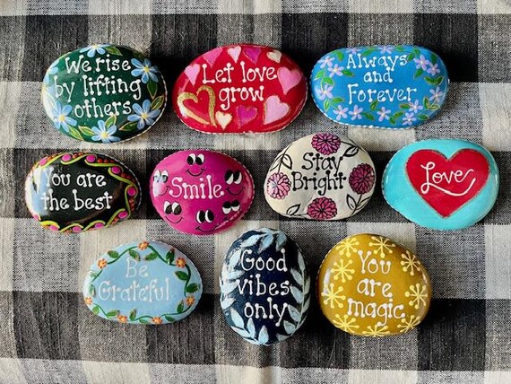 Inspirational Painted Rocks