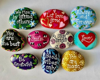 Inspirational Painted Rocks