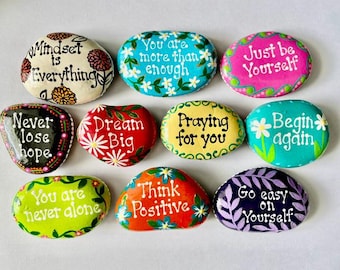 Inspirational Painted Rocks