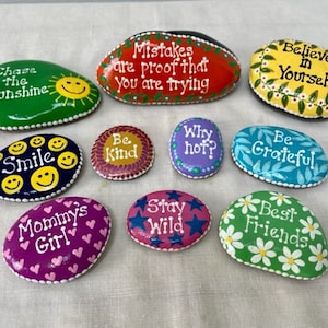 Inspirational Painted Rocks