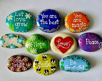 Inspirational Painted Rocks
