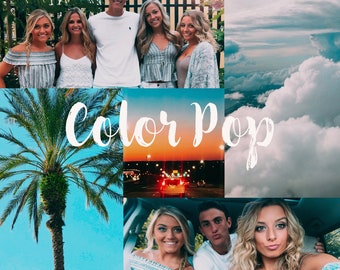 COLOR POP Mobile Lightroom Preset