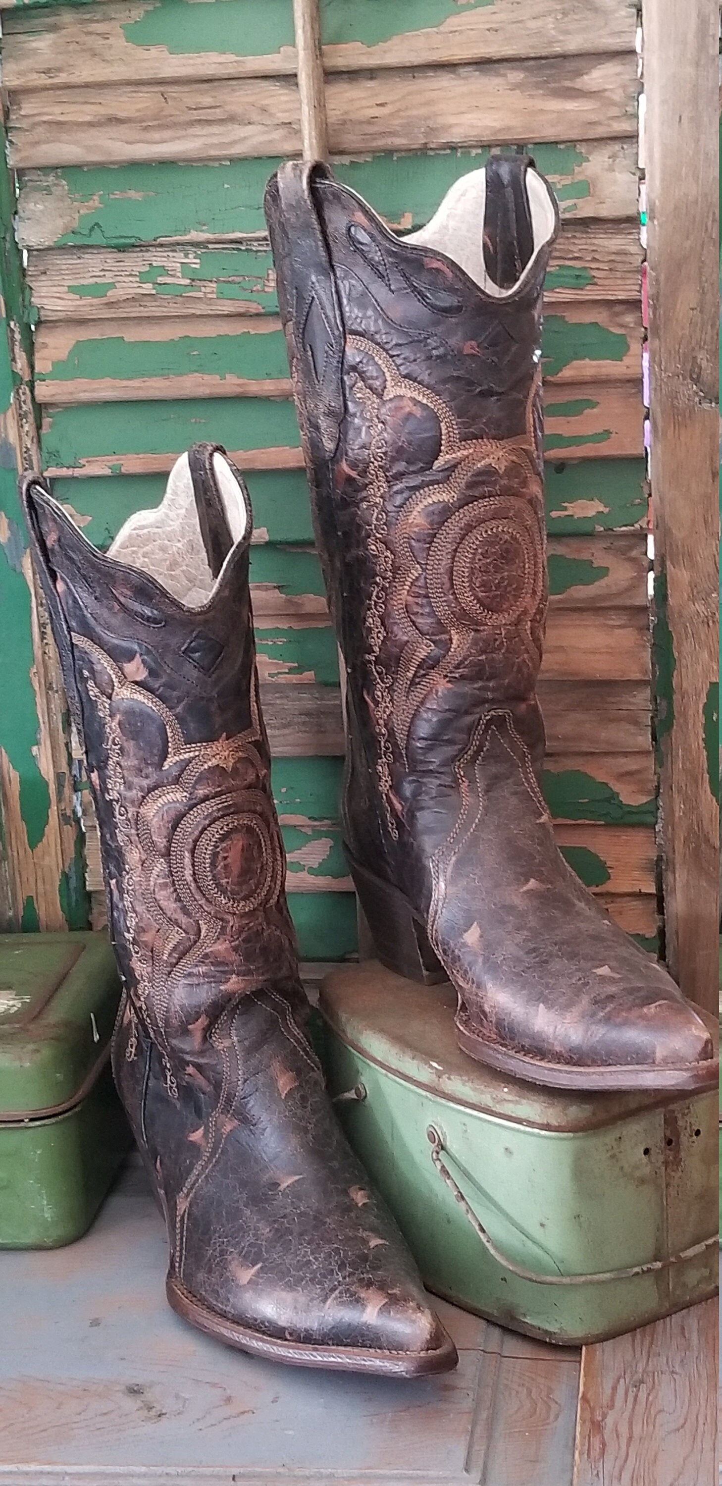 Frida Cuadra Botas Occidentales | Etsy España