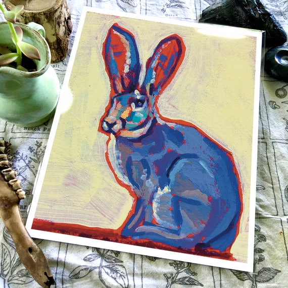 Jack Rabbit Painting