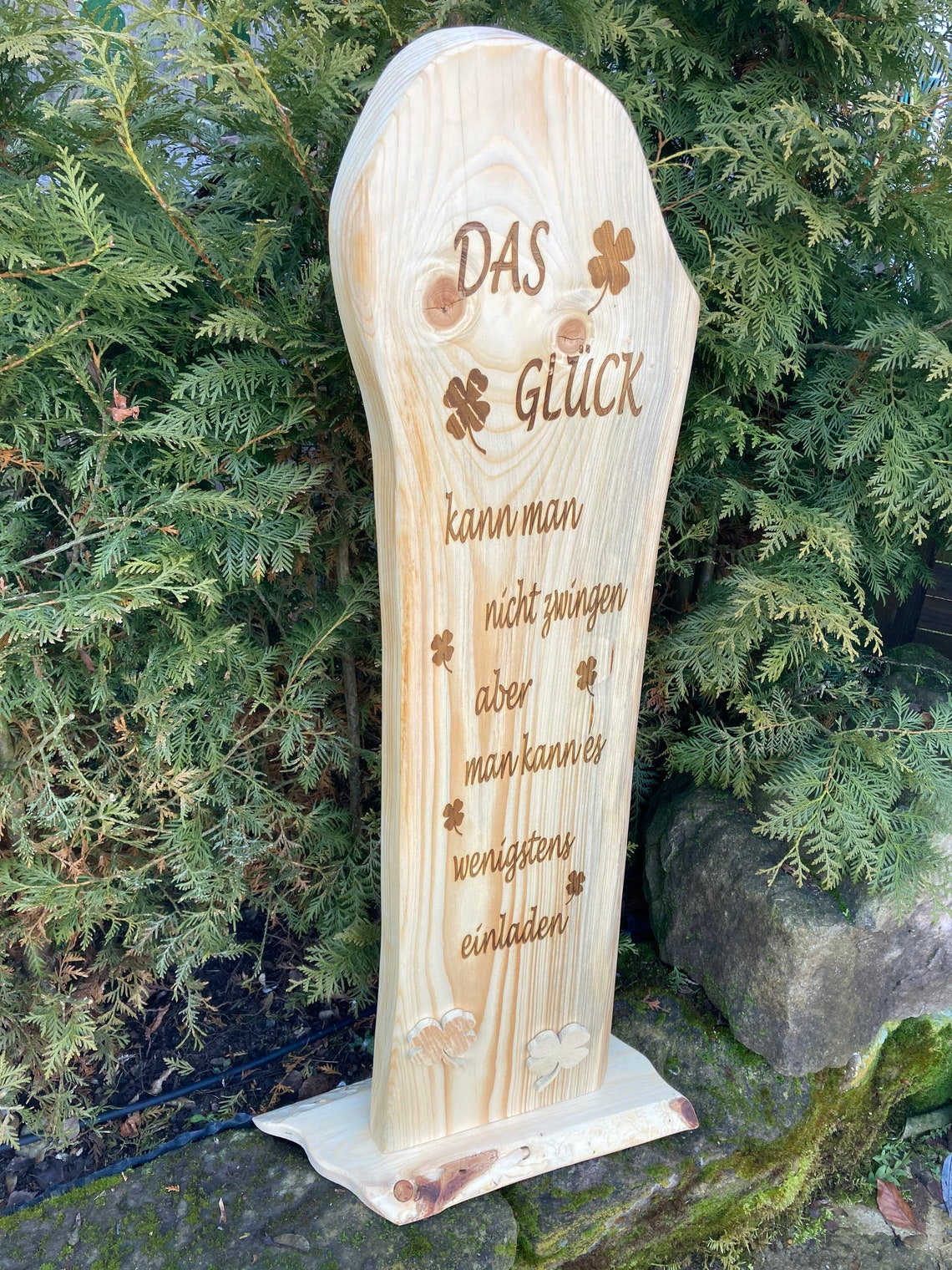 Holzstele Dekobrett Holzaufsteller Stele Familie Geschenk Deko Etsy.de